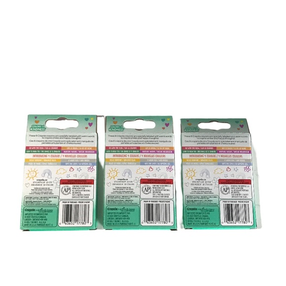 Crayola Colors Of Kindness Crayons 3 New Packages - Picture 9 of 9